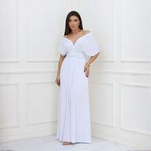 Women Dresses - 白色 - 查看 1
