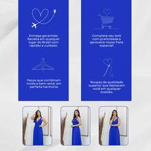 Women Dresses - azul real - Ver 8