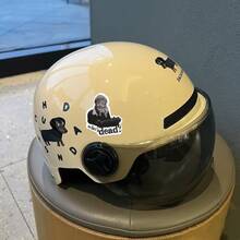 《弗莱彻悬疑剧》“谁死了？”哑光乙烯基贴纸，适用于笔记本电脑、汽车和摩托车 - 耐候性强，一次性使用，易于粘贴 - 彩色 - 查看 5