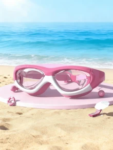 New Comfortable Adjustable Waterproof Anti-Fog High Definition Swimming Goggles For Men And Women - Multicolor - View 10