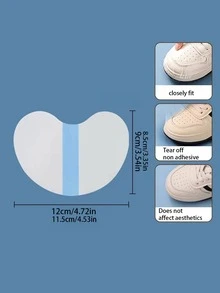 30 pezzi Adesivi protettivi per punta delle scarpe trasparenti e impermeabili, per prevenire lo sporco, adatti per giorni di pioggia, scarpe, selezioni primavera/estate, regali per damigelle, casa, decorazione camera da letto, spiaggia, viaggio, per uomo e donna, vacanza, festa della donna, elementi essenziali da viaggio, bomboniere matrimonio, stile Y2K, accessori auto per donna, decorazione cucina - Multicolore - Visualizzare 10