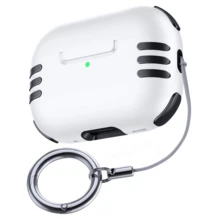 钥匙扣、挂绳 这是一款适用于第二代苹果Pod Pro的可爱风格无线耳机保护套,也是苹果4的保护套。 - 彩色 - 查看 2