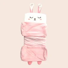 1荞麦枕头矫正婴儿定型枕新生儿防磕碰四季通用卡通枕头学龄前宝宝枕头，单枕套（无填充）