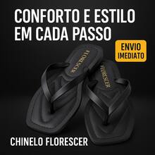 Women's Lisa FLORESCER Flip-Flops – Style, Lightness, And Comfort For Everyday Wear! With A Modern And Elegant Design, It Combines Soft Straps With An Anatomical Insole And Reinforced Stitching. Available In Black, White, Caramel, And Rosé, This Model Is Perfect For Those Seeking Practicality Without Sacrificing Sophistication. Ideal For Outings, Work, And Casual Moments. Sizes 33/34 To 39/40. - màu đen - Xem 1