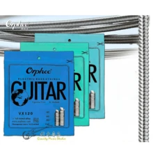 Cuerdas para Bajo de metal Orphee (VX120-VX130) hecho de acero al carbono medio, que tiene una buena fuerza de tracción y tensión, y la capa superficial de acero al carbono se pule y luego se sobrenade con aceite para evitar la oxidación desde el comienzo local, prolongar el tiempo de uso y, al mismo tiempo, tener una apariencia brillante y una sensación suave. - azul real - Ver 3