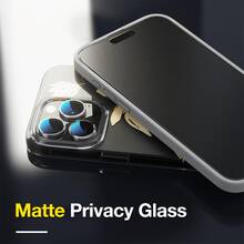 XINHONGYU 2pcs Matte Privacy Screen Protector Film, Compatible With Iphone 17 Pro Max Series, 2.5D Full Coverage Anti-Glare Matte Ceramic Screen Protector (Gaming Version), Anti-Fingerprint, Fit For X/XR/11/12/13/14/15/16/17/17 Air/17 Pro/17 Pro Max Full Series - 2pcs - View 6