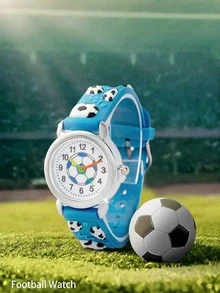1 件学校运动风格足球手表，适合作为返校礼物 - 彩色 - 查看 11