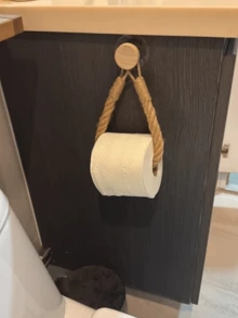 1 PIEZA Toallero - Estante de toallas de montaje en pared creativo para baño y cocina, organizador colgante ahorra espacio con ventosa/fijación de tornillo, decoración rústica de granja pastoral para el hogar, toallero resistente al agua para cualquier pared