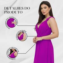Women Dresses - Rose Red - View 6