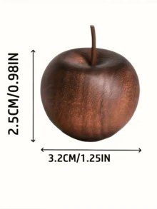 2 Packs Wooden Apple-Shaped Aroma Diffusers - Natural Wood Essential Oil Aroma Diffusers Suitable For Home, Car, And Hotel Decor - Creative Gifts, Party Gifts, Battery-Free, Perfect Holiday Gift, Apple Decorations, Car Fragrance, Holiday Design, Natural Wood Finish, Battery-Free, Car Air Freshener, Home Aroma Diffuser, Essential Oil Aroma Diffuser, Car Aroma Diffuser