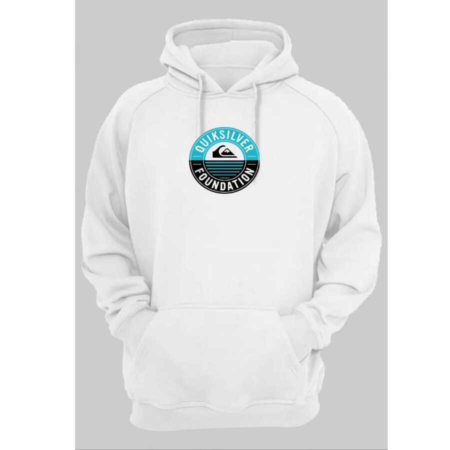 Quiksilver Sweatshirt - New Arrival - Ready To Ship - Immediate Shipping - 白色 - 查看 1