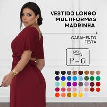Women Dresses - Burgundy - View 2