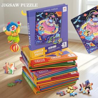 Suitable For 3-8-Year-Old Children's Magnetic Puzzles, Dinosaurs, Fruits, And Other Styles, Children's Magnetic Spelling Books, Children's Travel Jigsaw Puzzles, Preschool Learning Toys.