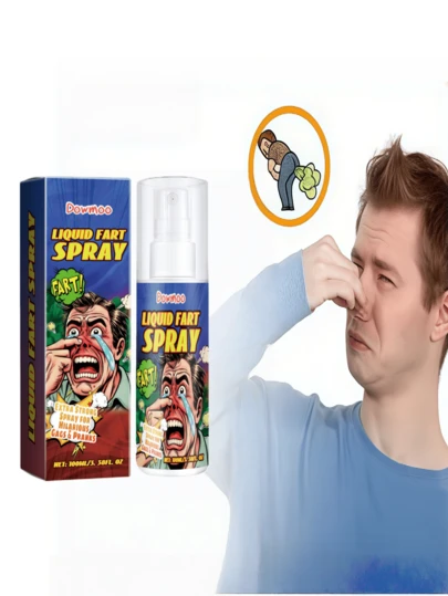 DOWMOO Prank Fart Spray, Concentrated Liquid Fart Designed To Provide A Strong Odor For April Fool's Day Pranks And Entertainment, Portable