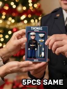 1/3/5pcs Customized Soldier Decoration 2025, Personalized Military Acrylic Memorabilia, Gift For Veterans, Men And Active Soldiers, Can Customize Name And Photo, Christmas Tree Decoration, Memorabilia Or Deployment Gift, Christmas Decoration, Thanksgiving Gift, New Year Gift, Party Decoration, Christmas Gift For Girlfriend, Room Decor, Christmas Ornament, Women Car Accessories - Multicolor Style-4 - View 16