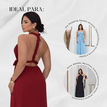 Women Dresses - Burdeos - Ver 5