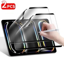 2 件可拆卸和可重复使用的屏幕保护膜，适用于三星 Galaxy Tab / iPad，纸质手感，像在纸上书写和绘画，哑光饰面，生日、家人、朋友礼物，Pad 屏幕保护膜，Pad 配件，防水防震，防摔，防刮，防指纹，全覆盖 - 2Pcs - 查看 31