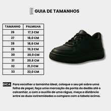Tênis Escolar Infantil Masculino Feminino Antiderrapante Confortável Macio Casual Menino Menina - Preto - Visão 10