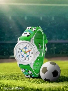 1 件学校运动风格足球手表，适合作为返校礼物 - 彩色 - 查看 10