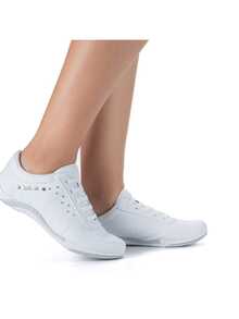 Kolosh Women's Casual Sneakers With Elastic C1296 - 白色 - 查看 9