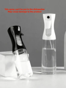 High Pressure Oil Sprayer - Kitchen Utensil, Made Of PP Material, Suitable For Grilling, Air Fryers, Camping Cookware - Precise Oil Control, Durable Plastic Design, Can Spray Cooking Oil, Transparent Shell - Suitable For All Seasons And Holidays Like Christmas, Also Applicable For Watering Plants, Haircuts, Cleaning, Etc. Do Not Use Dishwasher To Clean. - Multicolor - View 4