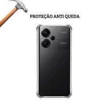 Capa TPU Ant Impacto Para Redmi Note 13 Pro Plus Com Borda Ant Impacto - Transparente - Visão 2