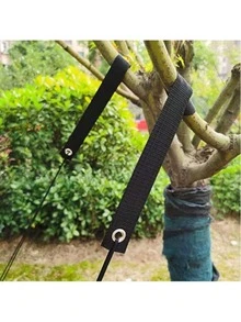 2pcs Tree Windbreak Straps, Tree Nursery New Planting Sapling Anti-Hurricane Shaping Strap With Grommet Breathable Tie - Multicolor - View 7
