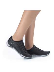 Kolosh Women's Casual Sneakers With Elastic C1296 - 黑色 - 查看 14
