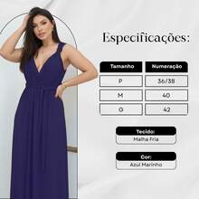 Women Dresses - Navy Blue - View 3
