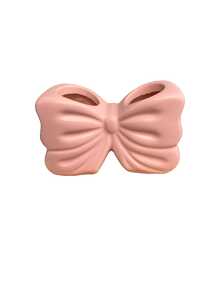 1 pieza Soporte de bolígrafo con forma de lazo adorable - Organizador de escritorio para brochas de maquillaje y útiles de oficina, elegante almacenamiento de brochas de maquillaje, perfecto para diseños decorativos creativos para chicas, estudiantes y chicas, decoración de fiestas, regalos para la mejor amiga - Multicolor - Ver 17