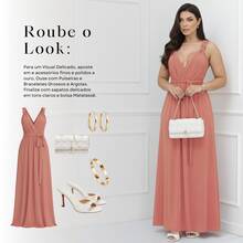 Women Dresses - Dusty Pink - View 7