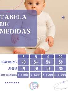 Kit 3 100% Cotton Suedine Jumpsuits In Neutral Colors For Boys And Girls - 彩色 - 查看 5