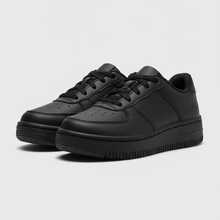 Tênis Escolar Infantil Masculino Feminino Antiderrapante Confortável Macio Casual Menino Menina - Preto - Visão 8