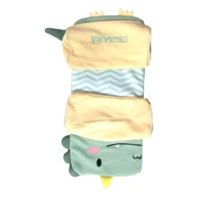 1荞麦枕头矫正婴儿定型枕新生儿防磕碰四季通用卡通枕头学龄前宝宝枕头，单枕套（无填充）