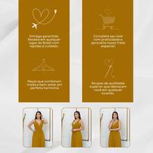 Women's Long Dress - Multiple Ways To Wear - Tie Detail - Infinity Style - Perfect For Parties, Graduations, Weddings, Christenings - 金色 - 查看 8