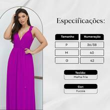 Women Dresses - 玫瑰紅 - 查看 3