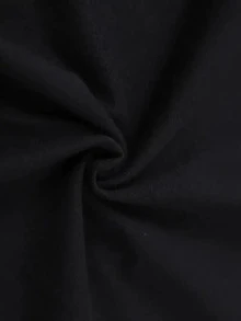 Funny Meow Cat And Owl Meme T-Shirt For Men - Soft Black Short Sleeve Shirt With Tabby Cat And Owl Design, Loose Fit Casual Shirt For All Seasons, Funny Meme Clothing For Parties, Beach, Everyday Wear And Meme Events - 黑色 - 查看 3