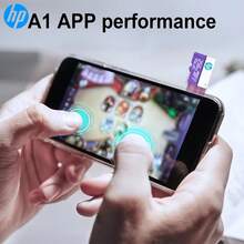 HP MicroSD 64GB 128GB C10 存储卡 256GB 迷你 SD 卡 SDCH SDXC 适用于笔记本电脑和台式机 蓝色 MicroSD 卡 32GB - 紫色 - 查看 6