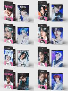 60pcs/Set KPOP STRAYKIDD Solo Photocard + 32pcs Sticker Album Concert Box Set High-Definition Photo Cards, LOMO Cards, Fans Merch Goods, Holiday Gift, Small Gift, Christmas Gift