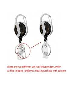 带可伸缩卷轴的证件夹，印有有趣的ID姓名标签 - 工作证件夹，重型竖式卡片保护套，适用于办公室护士、医学生、教师、男女，适合在工作场所、教育机构和医疗机构日常使用，为服装增添迷人的专业气息，是展示身份证件的完美之选。 - 彩色 - 查看 11