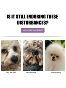 YEGBONG 宠物免洗三件套 - 宠物免洗精华液，日常温和清洁猫狗毛发，留下怡人清香，无需冲洗，清洁护理，令毛发蓬松柔顺