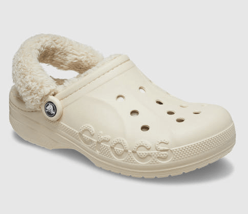 Crocs Wintere White(11S) – Warm Winter Slip-On Clogs