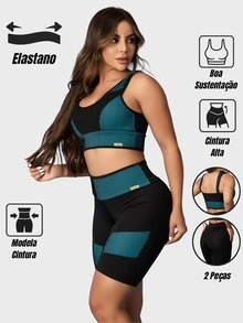 TARELLES Women Sports Sets - Azul - View 7