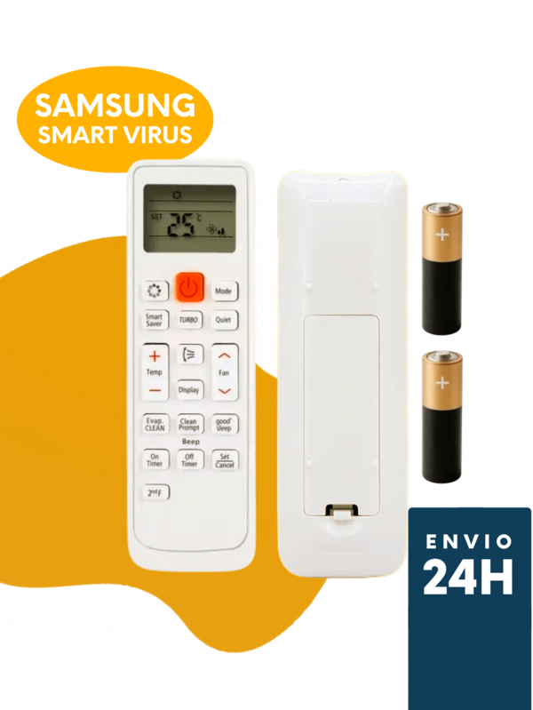 Controle Remoto Para Ar Condicionado Sams ung Split Virus Doctor Inverter Max Plus