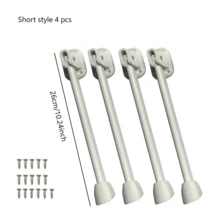 4pcs DIY Folding Table Legs, Self-Made Creative Study Folding Table Accessories, Living Room Coffee Table Bracket, Outdoor Camping Folding Table Base, Office Folding Table Bracket, Bed Entertainment Table Legs, Homemade Patio Furniture Tools