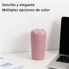 Humidificador con cambio de color para montar en vehículos, nebulizador portátil USB, función de apagado automático, apto para su uso en dormitorios, salones y oficinas. - Negro - Ver 6