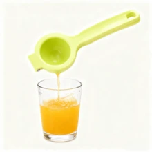 1pc Eating Handheld Lime Squeezer, Manual Citrus Juicer For Cooking Baking & Cocktail Making, 22*7.5cm/8.66*2.95., Green,Christmas Present - Green - View 10