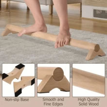 1pc Wooden Balance Board, Wooden Balance Training To Exercise Ankles And Soles