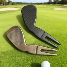 1pc Creative Golf Ball Marker Divot Repair Tool - Metal Material - Golf Course Specific Tool - Golf Club Accessory - Turf Repair Tool - Essential For Golfers And Professional Players - Multicolor - View 13