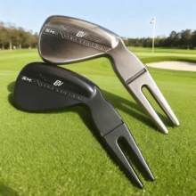 1pc Creative Golf Ball Marker Divot Repair Tool - Metal Material - Golf Course Specific Tool - Golf Club Accessory - Turf Repair Tool - Essential For Golfers And Professional Players - Multicolor - View 7